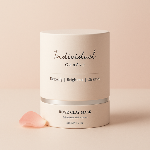 Individuel Rose Clay Mask